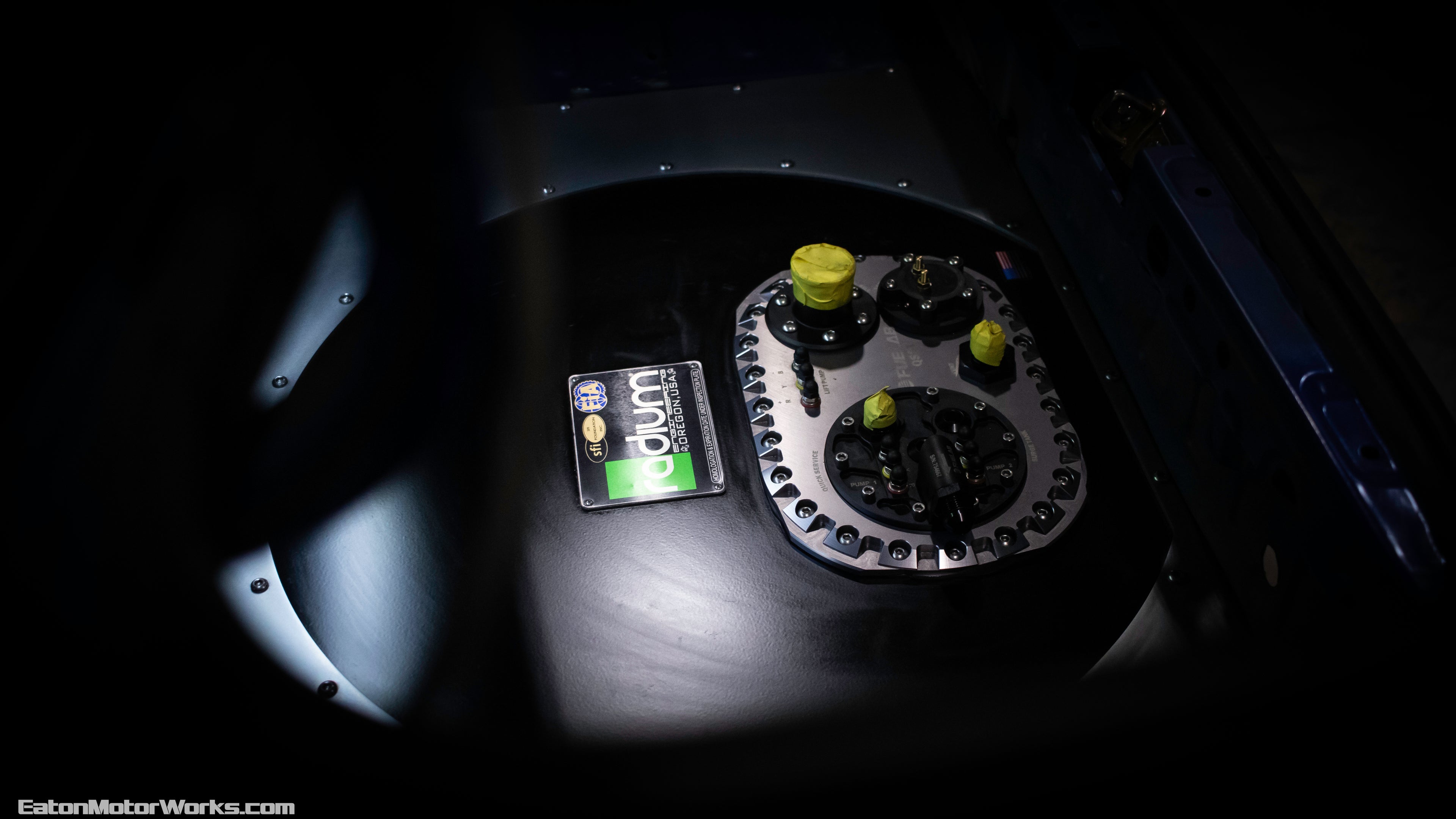 Evo 7/8/9 Radium 10 Gallon Fuel Cell Mounting Kit