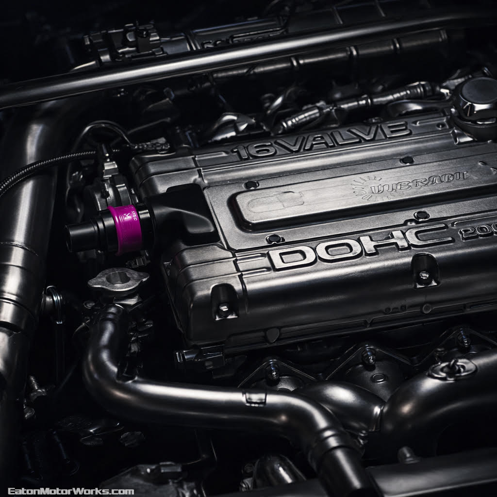 4G63 Valve Cover -16 ORB Adapter – No Weld, DIY Install