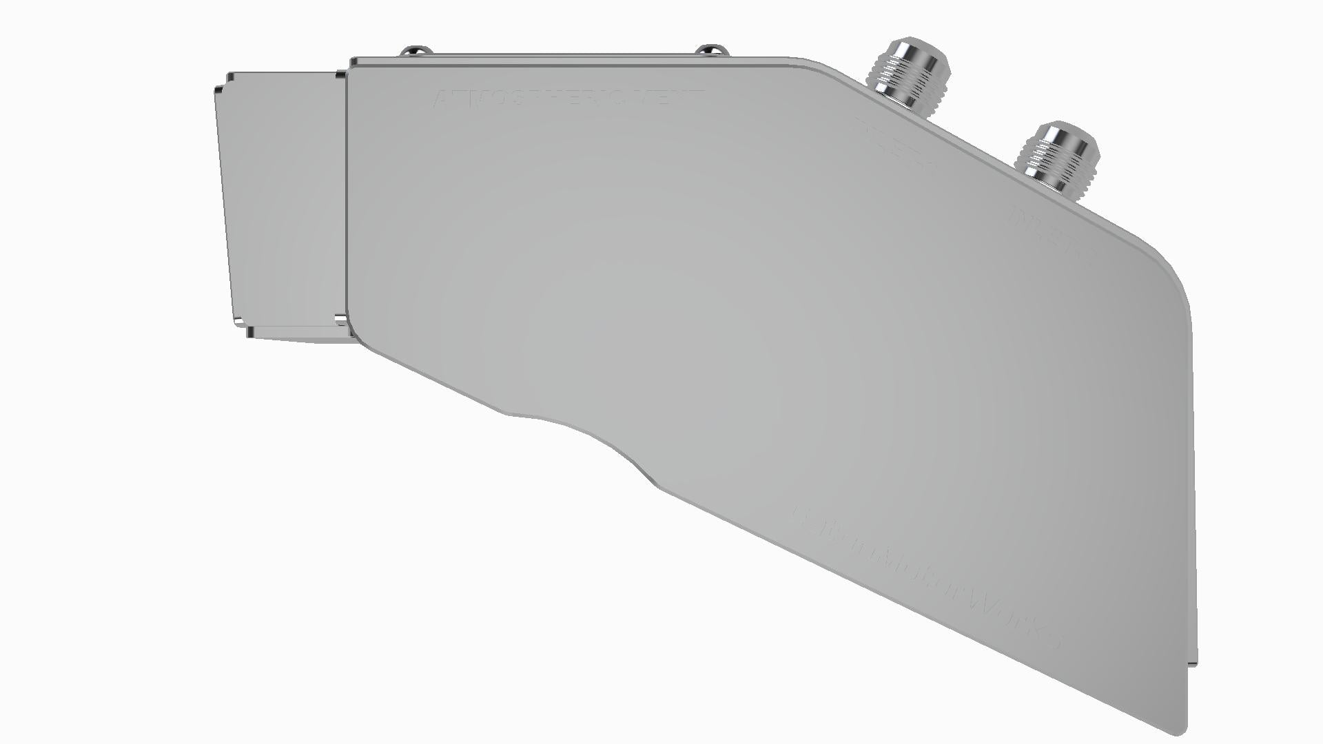 2G DSM Vented Oil Catch Can  ( Passenger Headlight Location )