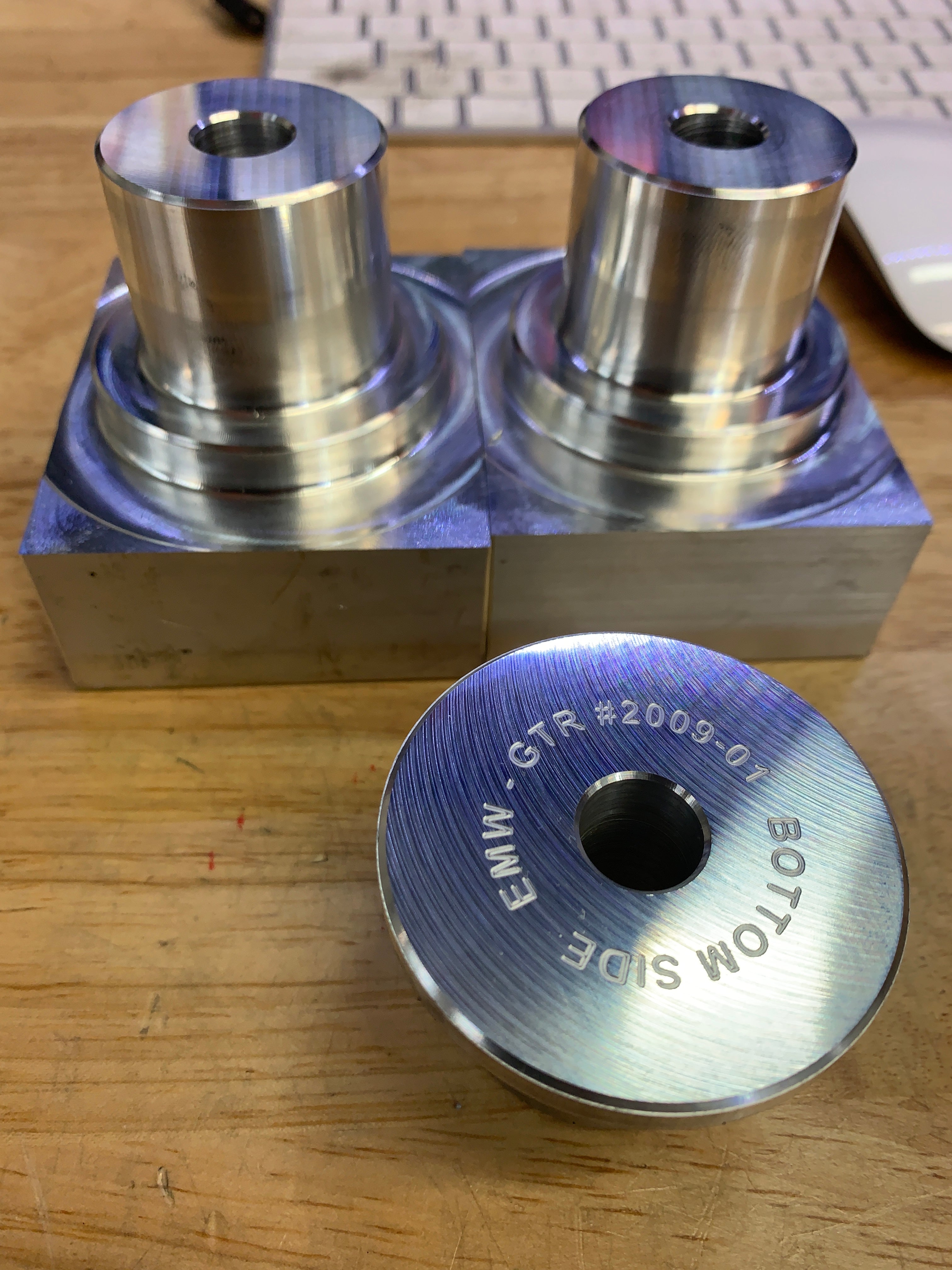 R35 GTR ( Billet 6061 Steering Rack Bushing kit )