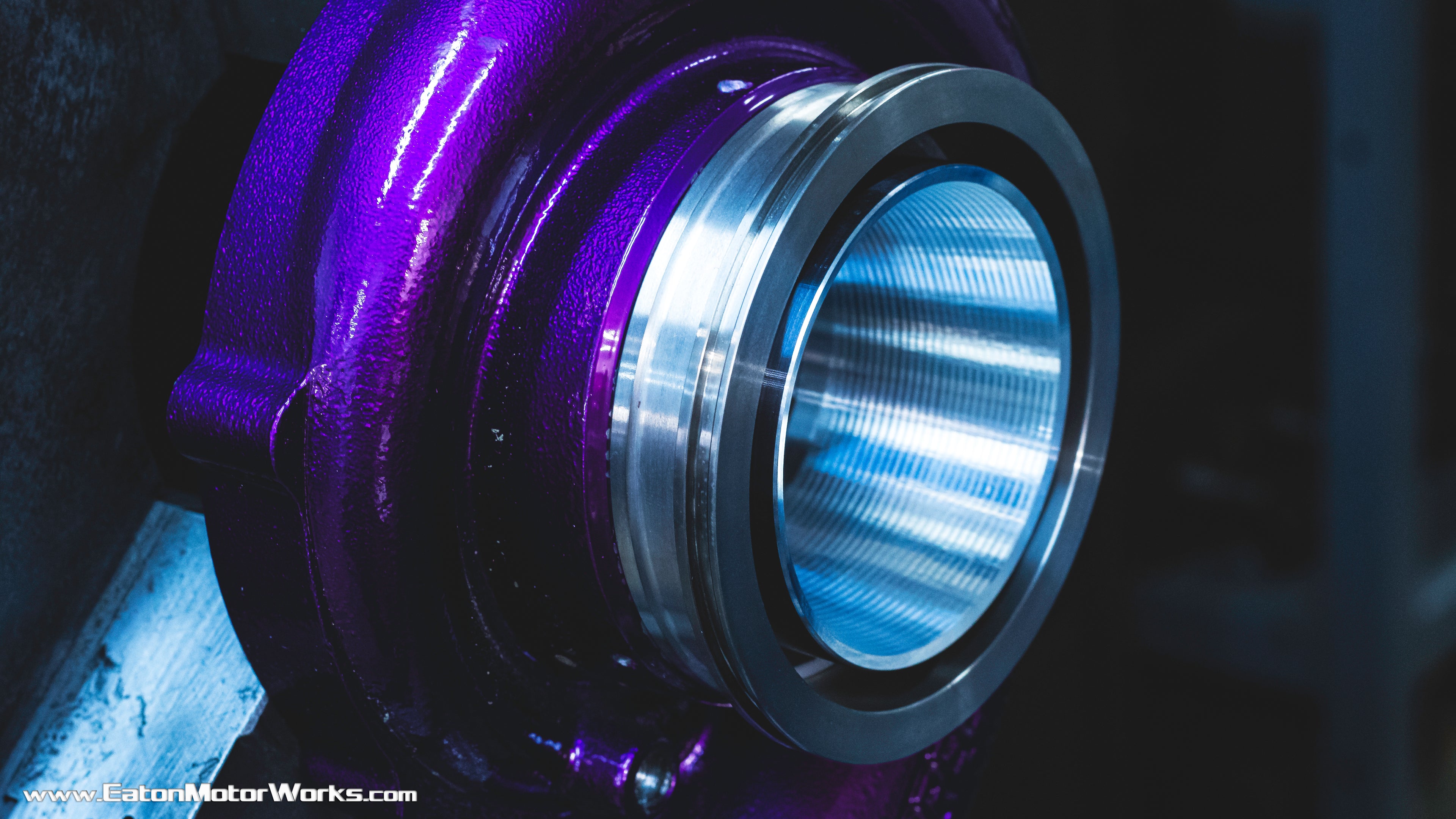 Turbo compressor cover - Inlet Flange Modification