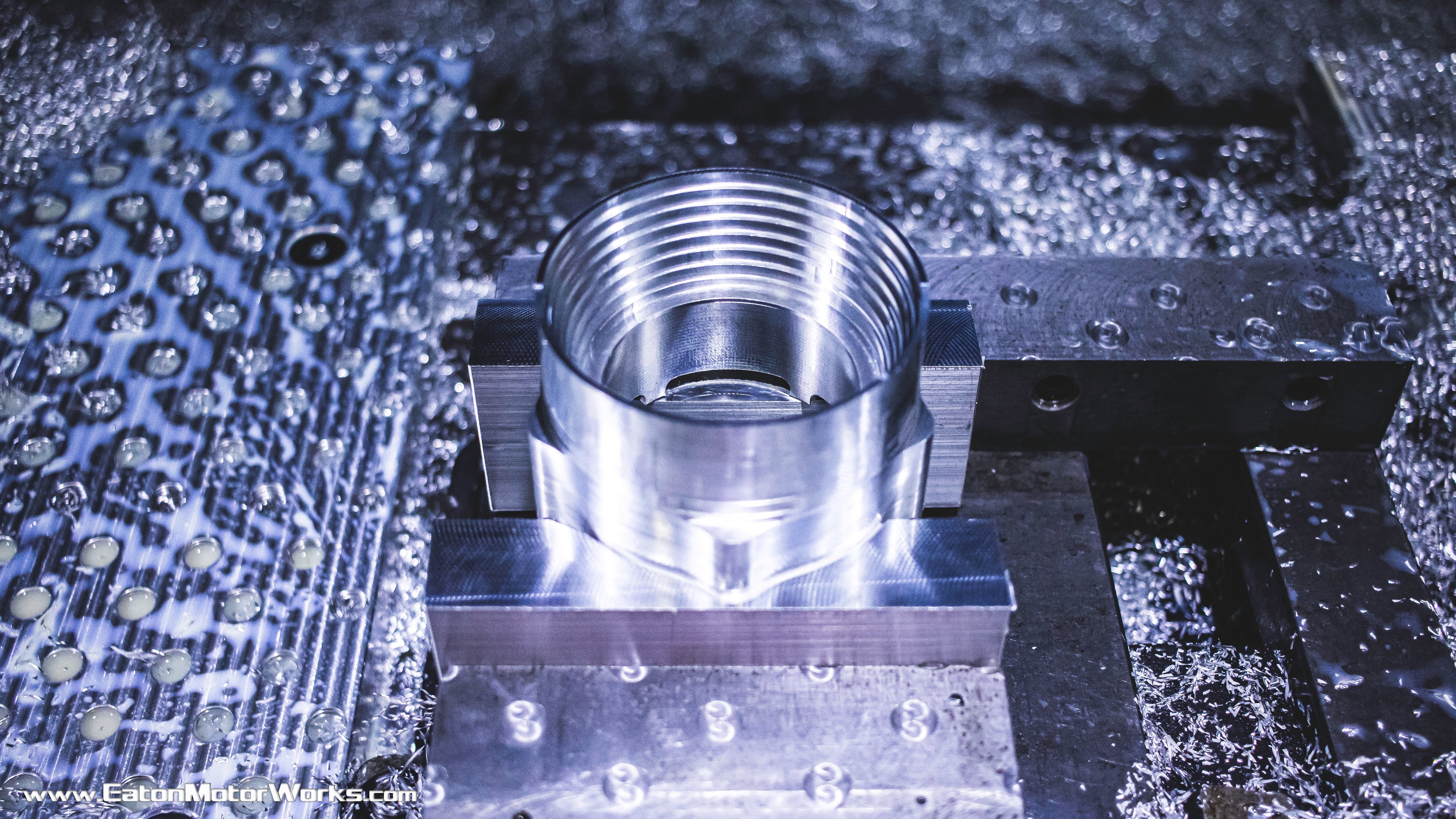 Billet 6061 - T51R Compressor Cover Service