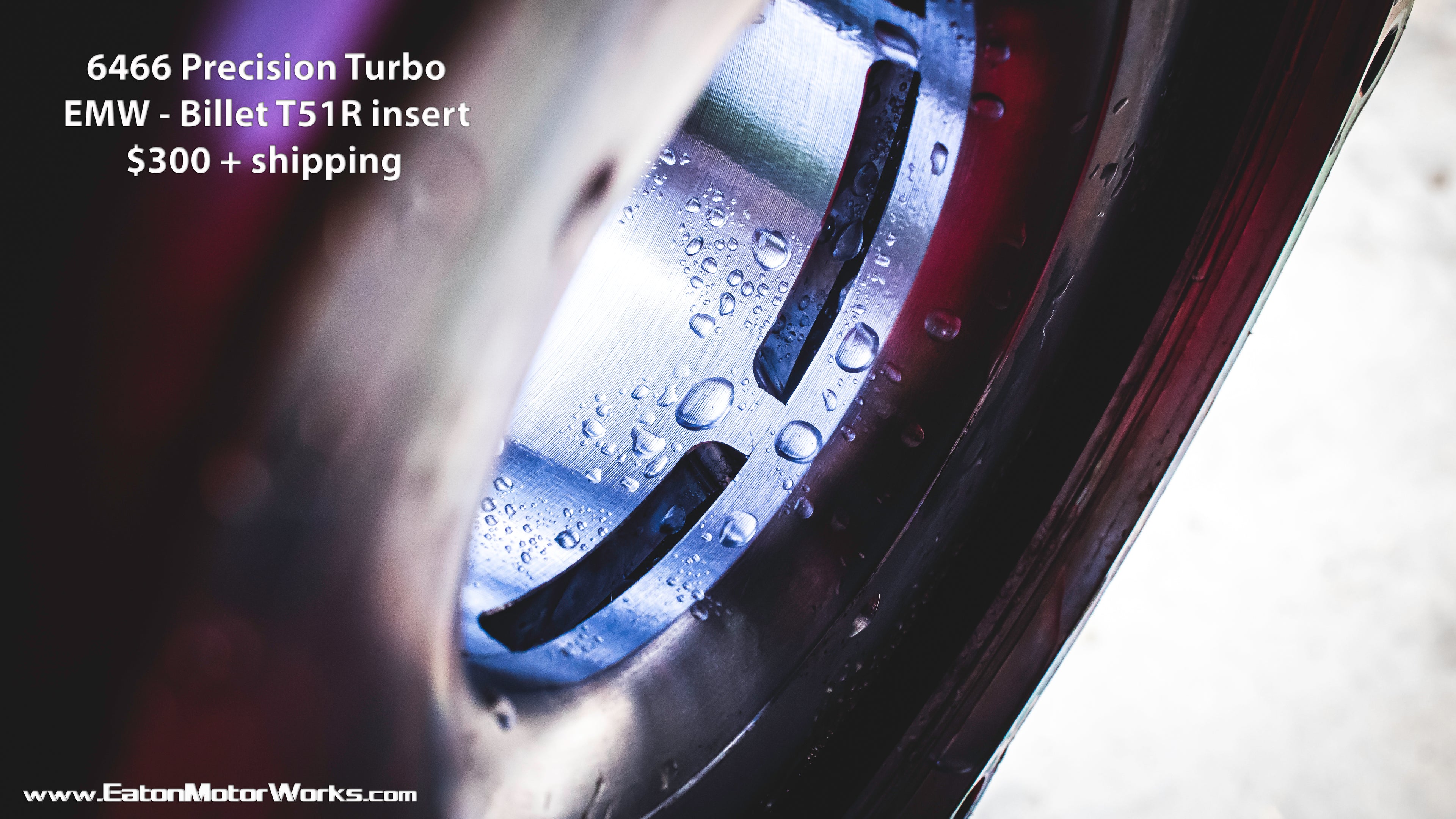 Billet 6061 - T51R Compressor Cover Service