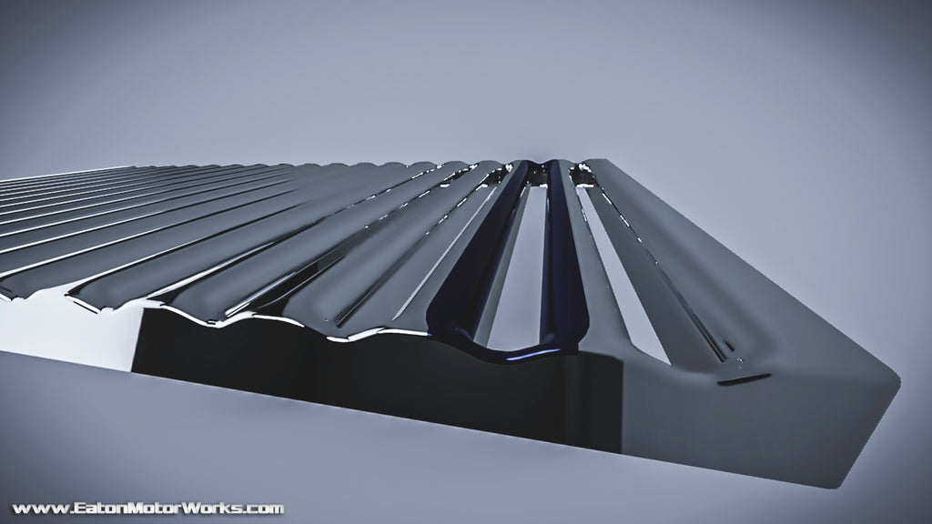 Intercooler velocity Plates