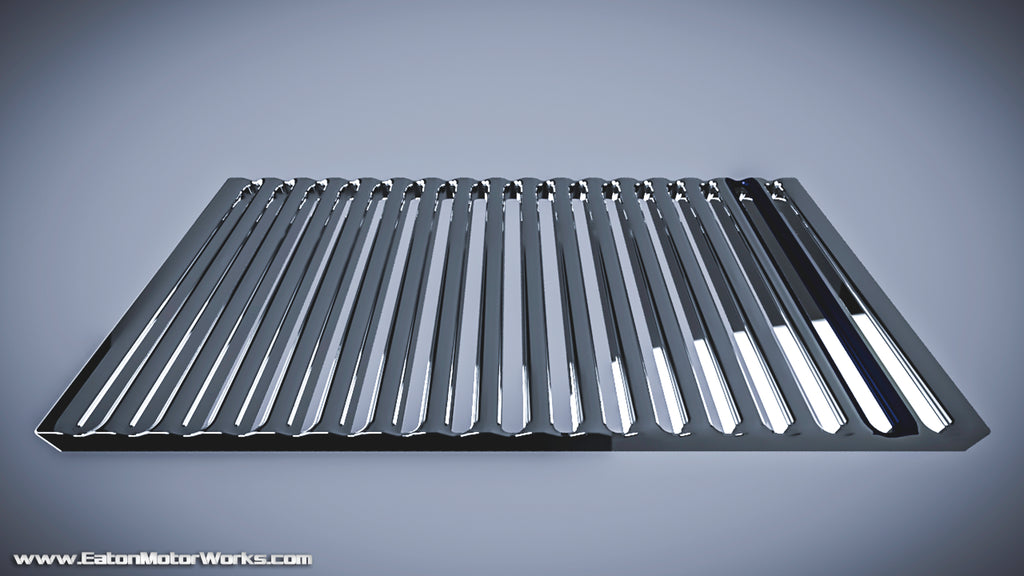 Intercooler velocity Plates
