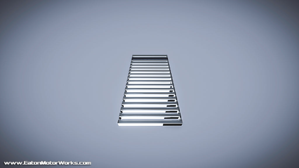 Intercooler velocity Plates